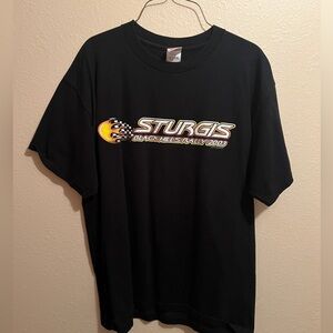 Sturgis Rallly T-shirts. Black-XL / White-L